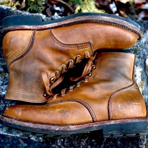 Oldspeed Service Boot 6” in Horween Tan Latigo
