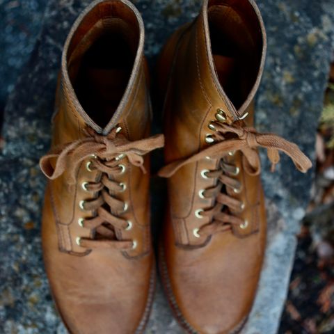 Oldspeed Service Boot 6” in Horween Tan Latigo