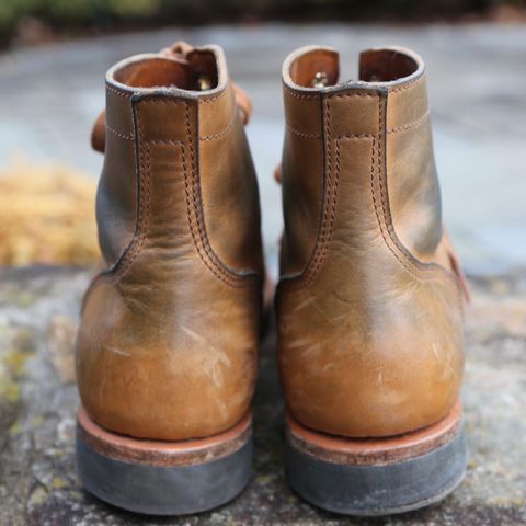 Oldspeed Service Boot 6” in Horween Tan Latigo