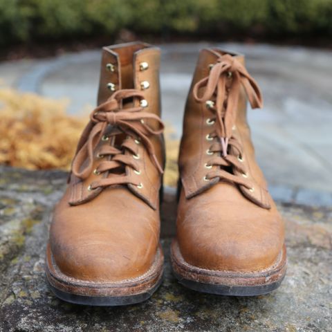 Oldspeed Service Boot 6” in Horween Tan Latigo