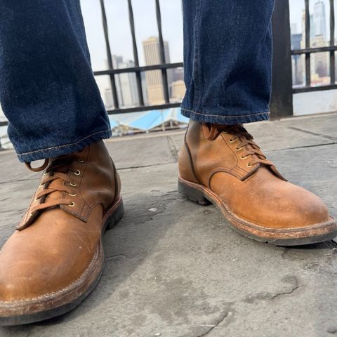 Oldspeed Service Boot 6” in Horween Tan Latigo