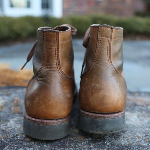 Oldspeed Service Boot 6” in Horween Tan Latigo