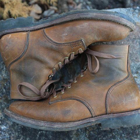 Oldspeed Service Boot 6” in Horween Tan Latigo