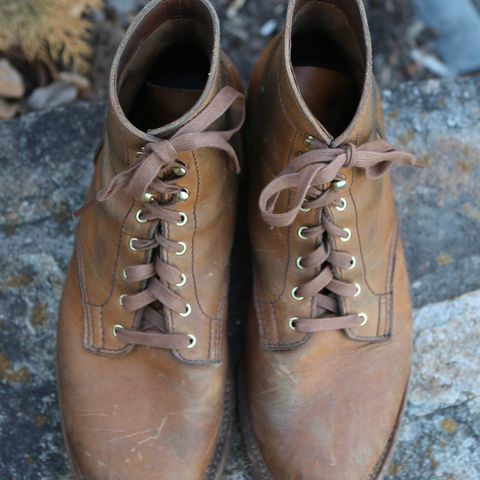 Oldspeed Service Boot 6” in Horween Tan Latigo