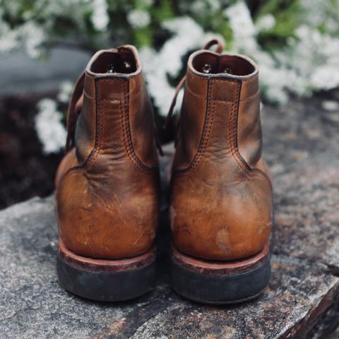 Oldspeed Service Boot 6” in Horween Tan Latigo