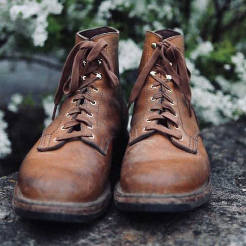 Oldspeed Service Boot 6” in Horween Tan Latigo