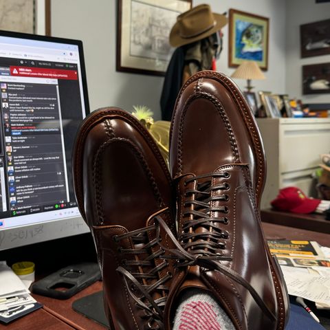 Alden Tanker Boot in Horween Ravello Shell Cordovan