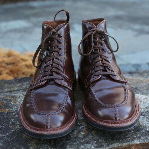 Alden Tanker Boot in Horween Ravello Shell Cordovan