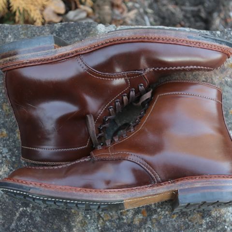 Alden Tanker Boot in Horween Ravello Shell Cordovan