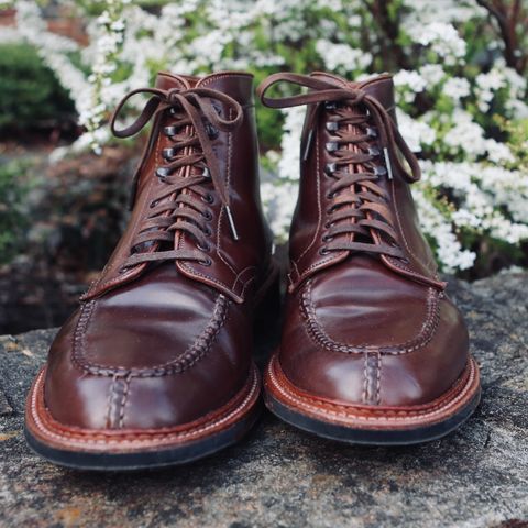 Alden Tanker Boot in Horween Ravello Shell Cordovan
