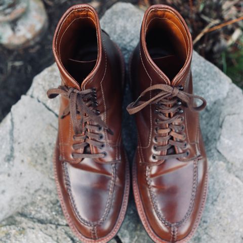 Alden Tanker Boot in Horween Ravello Shell Cordovan