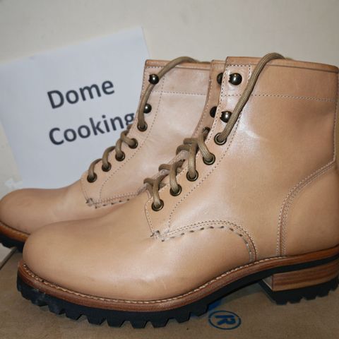 Butts and Shoulders The Heritage Boots in Natural Leather