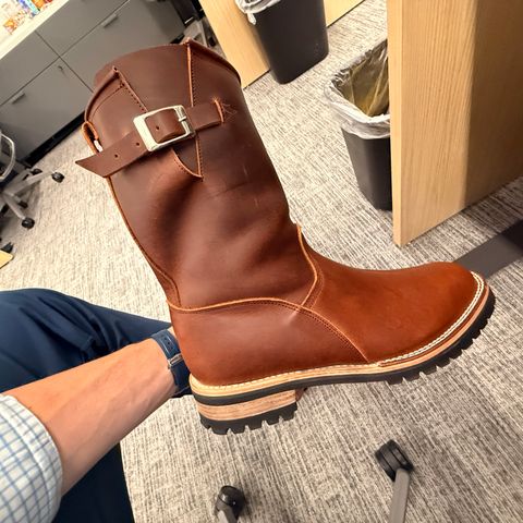 Cordobes Engineer in Unknown Brown Pull Up