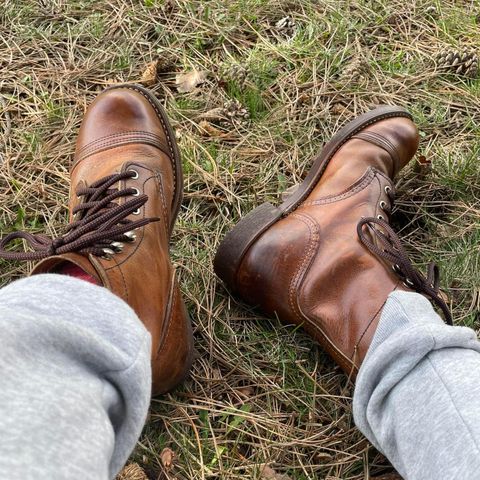 View photo of Red Wing Iron Ranger in S.B. Foot Copper Rough and Tough