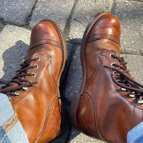 View photo of Red Wing Iron Ranger in S.B. Foot Copper Rough and Tough