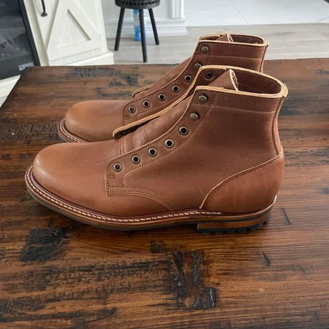 Search result thumbnail of Truman Plain Toe Boot in British Tan Grizzly