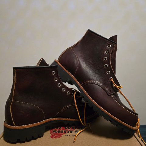 Red Wing Roughneck in S.B. Foot Briar Oil Slick