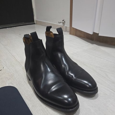 Search result thumbnail of Meermin Wholecut Chelsea Boot in Zonta Boxcalf
