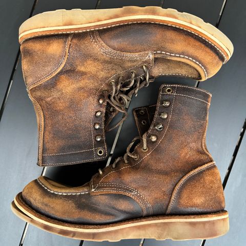 Truman Moc Toe Upland in Horween Java Waxed Flesh