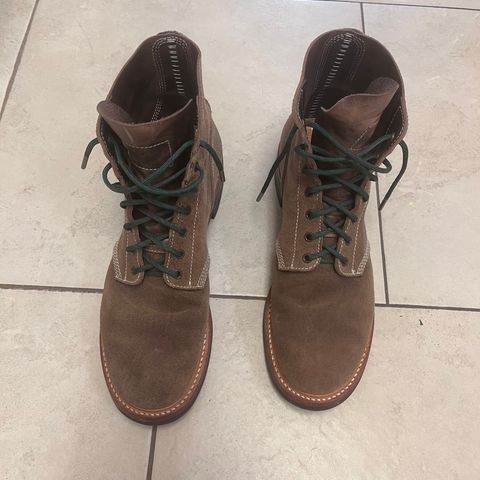 John Lofgren M-43 Service Shoes in Horween Natural Chromexcel Roughout