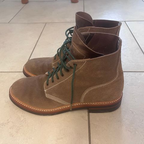 John Lofgren M-43 Service Shoes in Horween Natural Chromexcel Roughout
