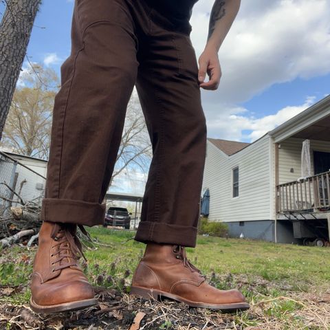 Red Wing Blacksmith in S.B. Foot Copper Rough and Tough