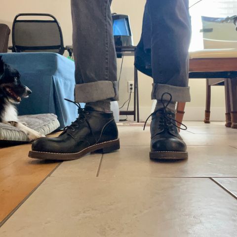 Rolling Dub Trio Coupen in Horween Black Chromexcel