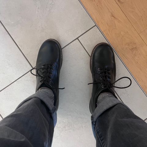 Rolling Dub Trio Coupen in Horween Black Chromexcel