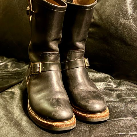 John Lofgren Wabash Engineer Boots in Black CXL