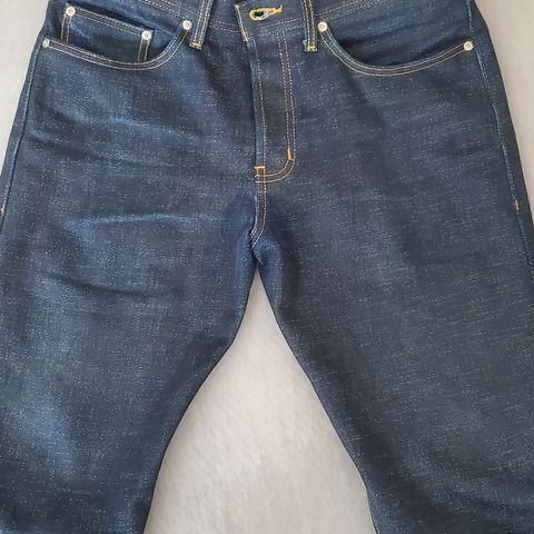 View photo of Naked and Famous Elephant 11 Grandielle in 20 Oz Denim