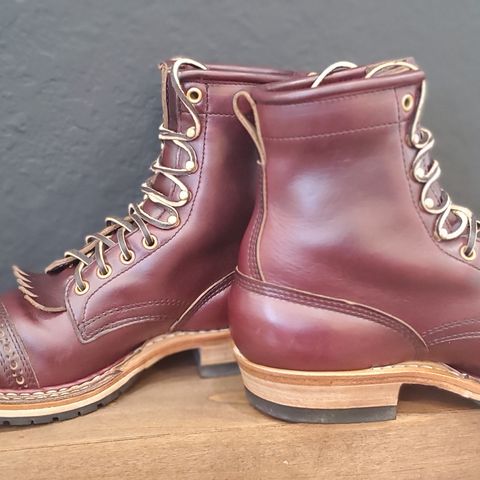 View photo of White's Bounty Hunter in Horween Burgundy Chromexcel