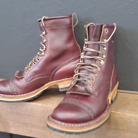 View photo of White's Bounty Hunter in Horween Burgundy Chromexcel