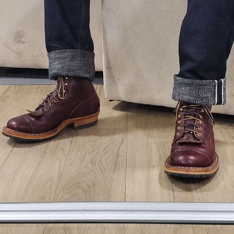 Search result thumbnail of White's Bounty Hunter in Horween Burgundy Chromexcel