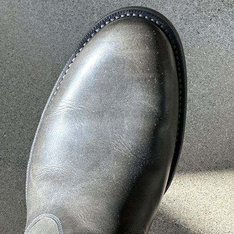 Rolling Dub Trio Gleaners Zip in Guidi Gray Calf