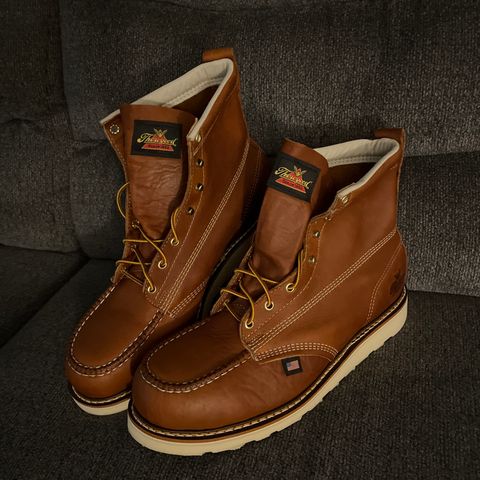 Thorogood American Heritage 6" Moc Toe in Tobacco Gladiator Oil-Tanned