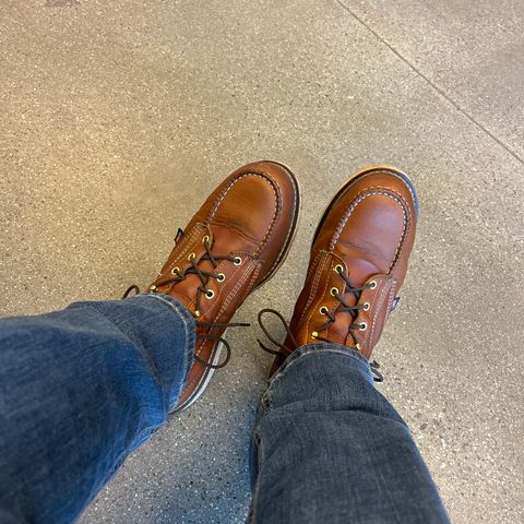 Thorogood American Heritage 6" Moc Toe in Tobacco Gladiator Oil-Tanned