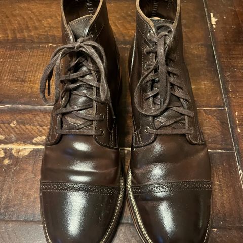 Viberg Service Boot BCT in Maryam 1071 Rovescio Sego Horsebutt