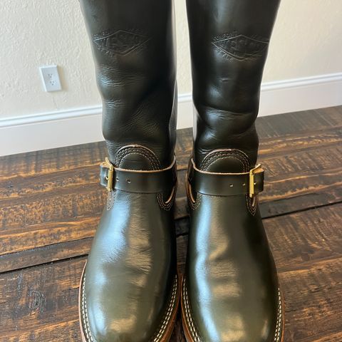 Wesco X The Shop Vancouver Mister Lou in Horween Olive Chromexcel