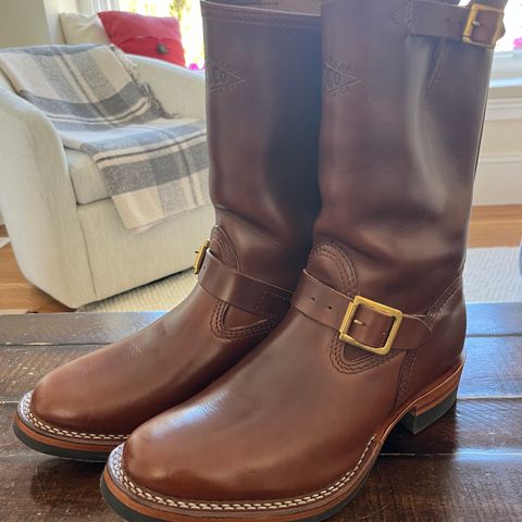 Wesco Mister Lou in Horween Mahogany Chromexcel