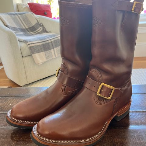 Wesco Mister Lou in Horween Mahogany Chromexcel