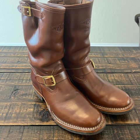Wesco Mister Lou in Horween Mahogany Chromexcel