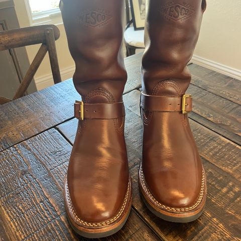 Wesco Mister Lou in Horween Mahogany Chromexcel