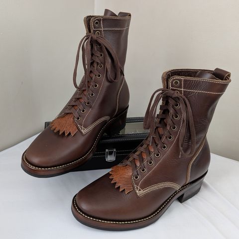 Willie's Handmade Boots Boondocker in Horween Brown Chromexcel