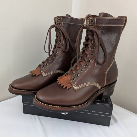 Willie's Handmade Boots Boondocker in Horween Brown Chromexcel