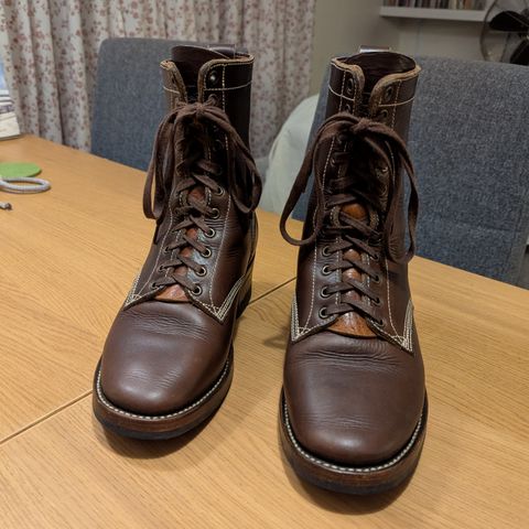 Willie's Handmade Boots Boondocker in Horween Brown Chromexcel