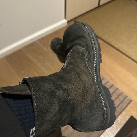 Guidi Nonnative x Undercover Center Zip Boots in Guidi Horse Roughout