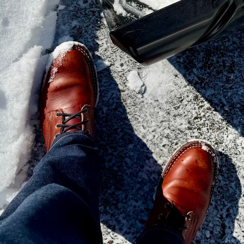 Nicks x Parkhurst V2 in Wickett & Craig Tan Oiled Latigo