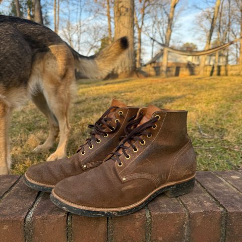 Iron Boots Boondockers in Seidel Crust Double Shot