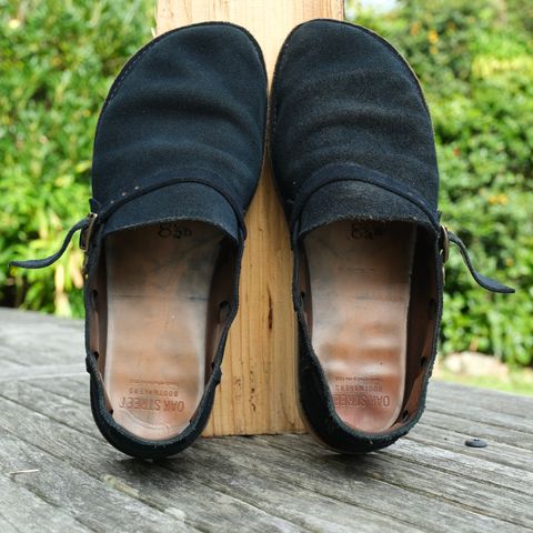 Oak Street Bootmakers Country Loafer in Horween Natural Indigo Chromexcel Roughout