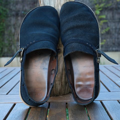 Oak Street Bootmakers Country Loafer in Horween Natural Indigo Chromexcel Roughout